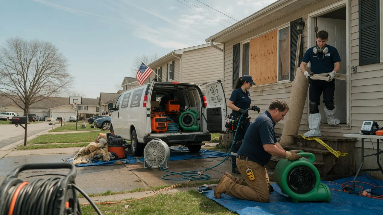 Water Damage Restoration in Middlebury, IN near me